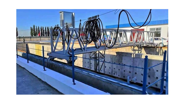 山西大同汙水處理廠之行車式刮泥機項目案例
